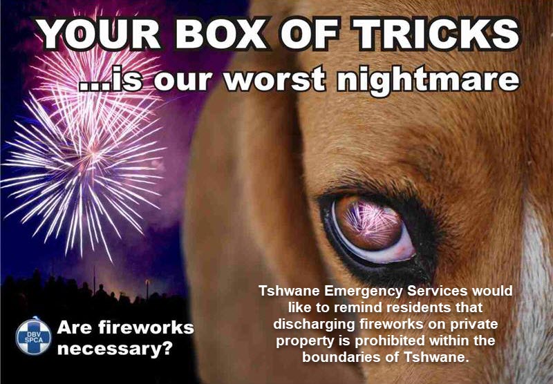Fireworks – Tshwane Office for Community Safety